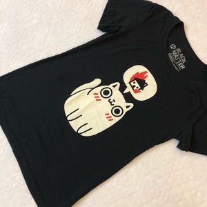 Black Matter Cat Graphic Tee